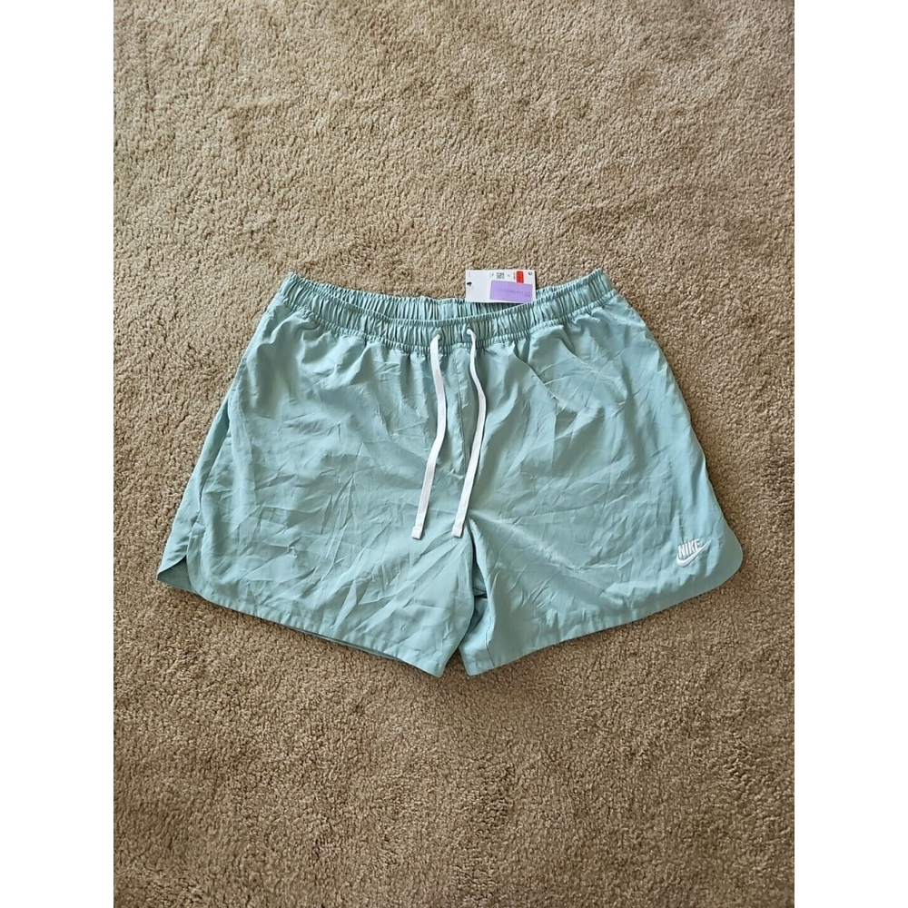 Nike Sportswear Men's Woven Flow Shorts Mineral Green XXL